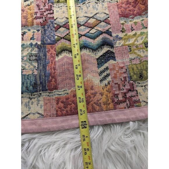 Vera Maxwell Tapestry Y2K Pastel Jacket Southwestern Cowgirl Pink Sz M Medium Ma - Picture 6 of 6